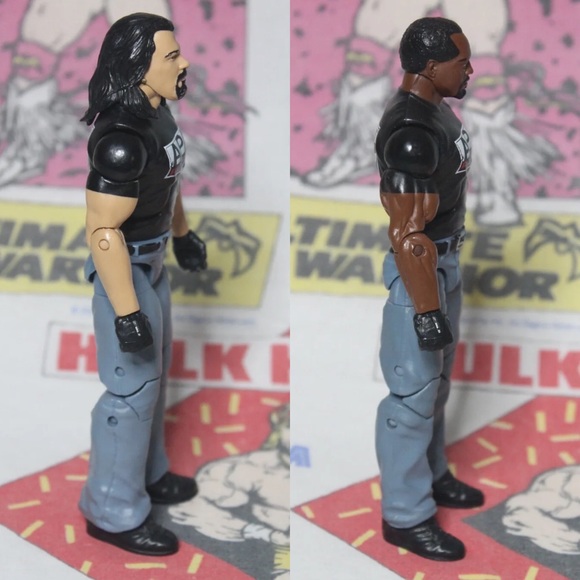 Mattel WWE Elite 38 APA Bradshaw JBL Farooq Ron Simmons Wrestling Action Figures - Picture 4 of 6